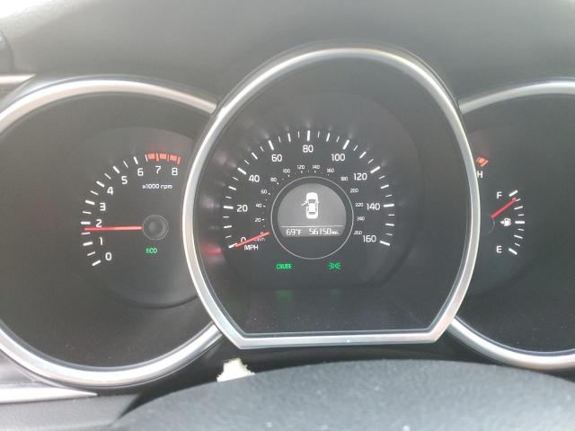 5XXGN4A78FG436637 - 2015 KIA OPTIMA EX GRAY photo 9