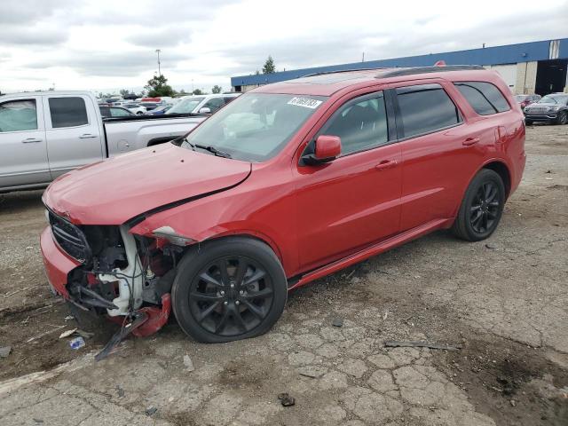 1C4RDJDG7HC908206 - 2017 DODGE DURANGO GT RED photo 1