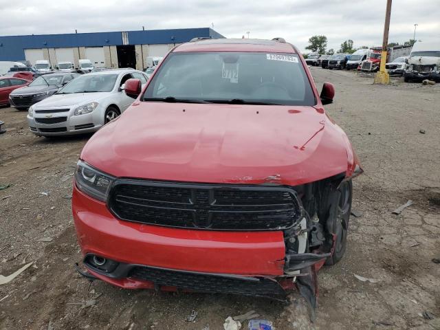 1C4RDJDG7HC908206 - 2017 DODGE DURANGO GT RED photo 5