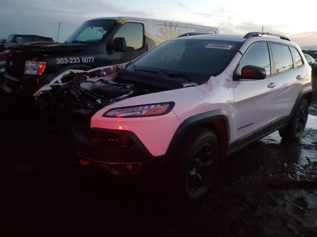 1C4PJMBS3HW634431 - 2017 JEEP CHEROKEE TRAILHAWK WHITE photo 1