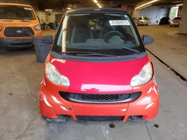 WMEEK31X88K111197 - 2008 SMART FORTWO PASSION RED photo 5