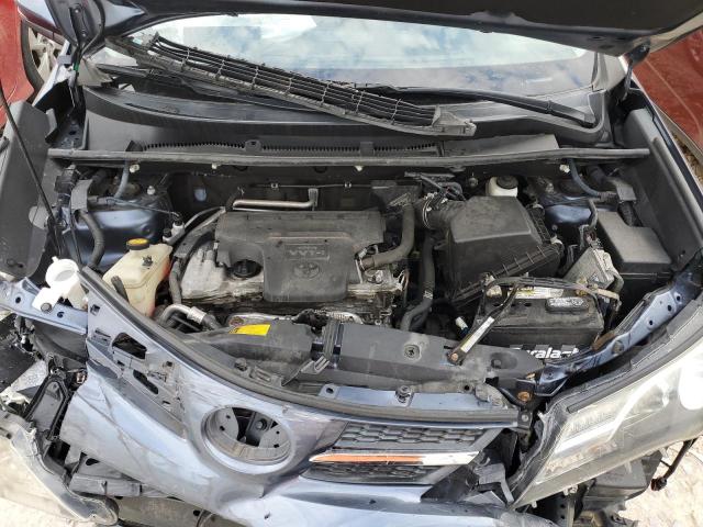 2T3WFREV9DW051855 - 2013 TOYOTA RAV4 XLE BLUE photo 12