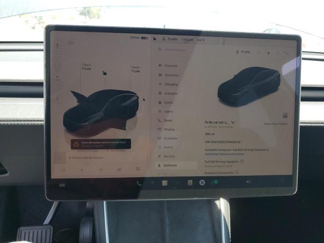 7SAYGDED3TA425056 - 2026 TESLA MODEL Y BLACK photo 9