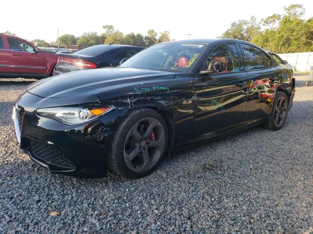 ZARFAEBN4J7564598 - 2018 ALFA ROMEO GIULIA BLACK photo 1