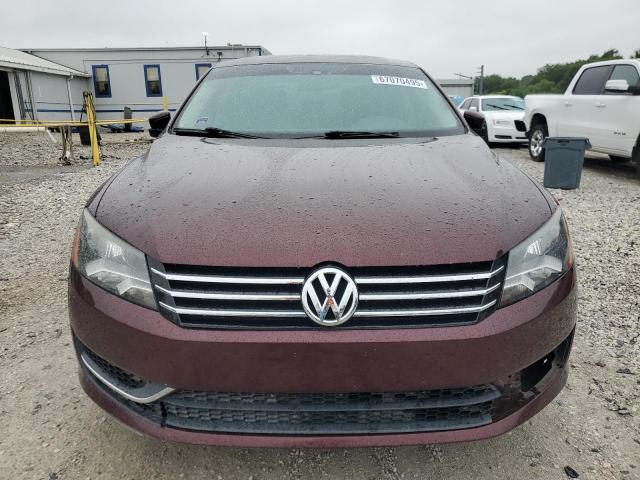 1VWBP7A34EC013701 - 2014 VOLKSWAGEN PASSAT SE BURGUNDY photo 5
