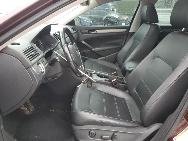 1VWBP7A34EC013701 - 2014 VOLKSWAGEN PASSAT SE BURGUNDY photo 7