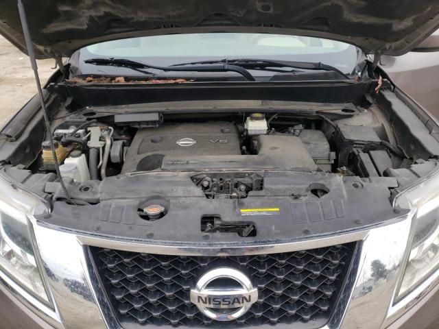 5N1AR2MN0EC728981 - 2014 NISSAN PATHFINDER S Qəhvəyi foto 12