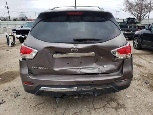 5N1AR2MN0EC728981 - 2014 NISSAN PATHFINDER S Qəhvəyi foto 6