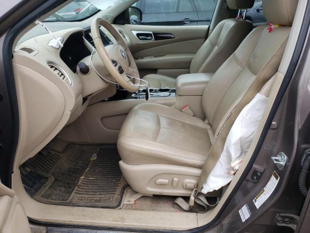 5N1AR2MN0EC728981 - 2014 NISSAN PATHFINDER S Qəhvəyi foto 7