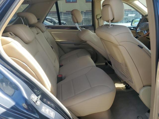 4JGBB8GB4BA732746 - 2011 MERCEDES-BENZ ML 350 4MATIC GRAY photo 10