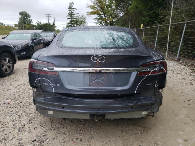 5YJSA1E24GF130087 - 2016 TESLA MODEL S Մոխրագույն լուսանկար 6