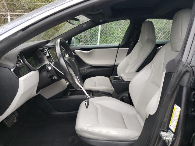 5YJSA1E24GF130087 - 2016 TESLA MODEL S Մոխրագույն լուսանկար 7