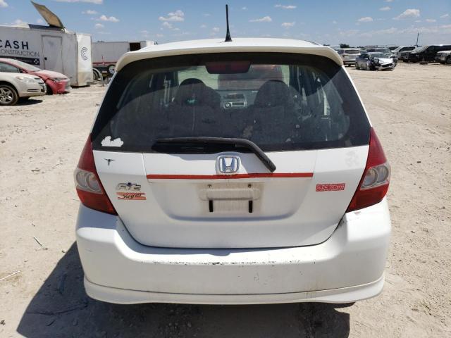JHMGD38687S017140 - 2007 HONDA FIT S 白色 照片 6