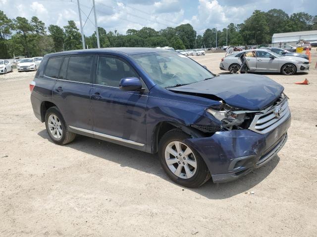 5TDZA3EH6DS039201 - 2013 TOYOTA HIGHLANDER BASE Mavi foto 4