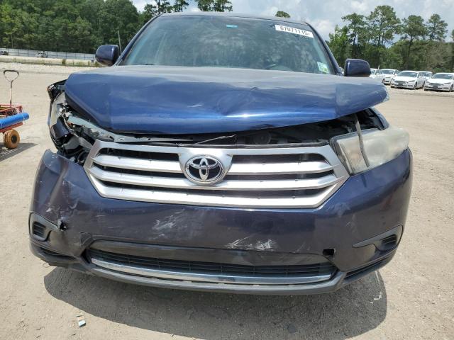 5TDZA3EH6DS039201 - 2013 TOYOTA HIGHLANDER BASE Mavi foto 5