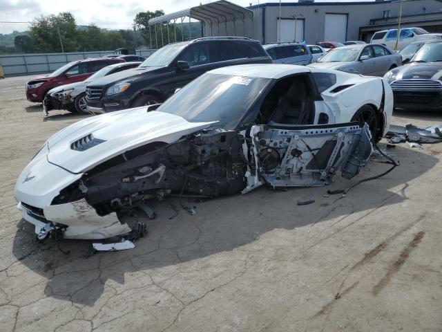 1G1YB2D72K5113205 - 2019 CHEVROLET CORVETTE STINGRAY 1LT WHITE photo 1