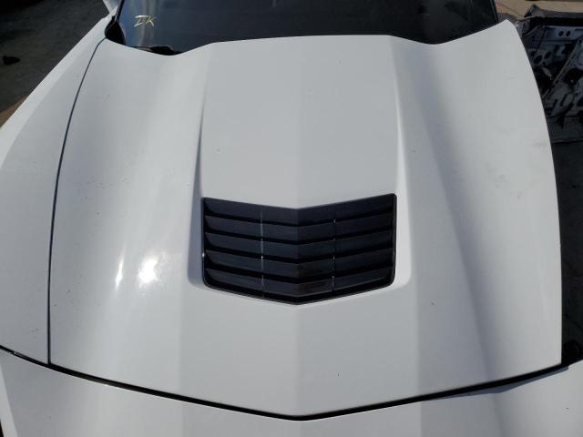 1G1YB2D72K5113205 - 2019 CHEVROLET CORVETTE STINGRAY 1LT WHITE photo 11