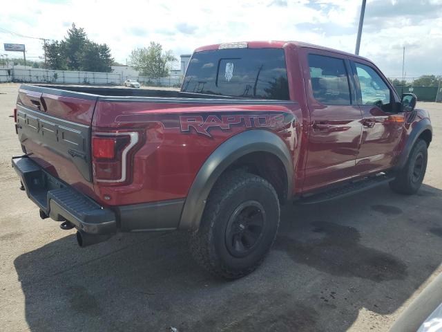 1FTFW1RG7JFC54091 - 2018 FORD F150 RAPTOR BURGUNDY photo 3