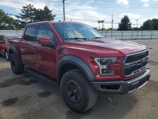 1FTFW1RG7JFC54091 - 2018 FORD F150 RAPTOR BURGUNDY photo 4