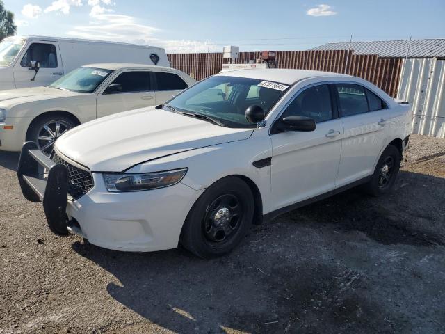 1FAHP2L86EG114097 - 2014 FORD TAURUS POLICE INTERCEPTOR WHITE photo 1