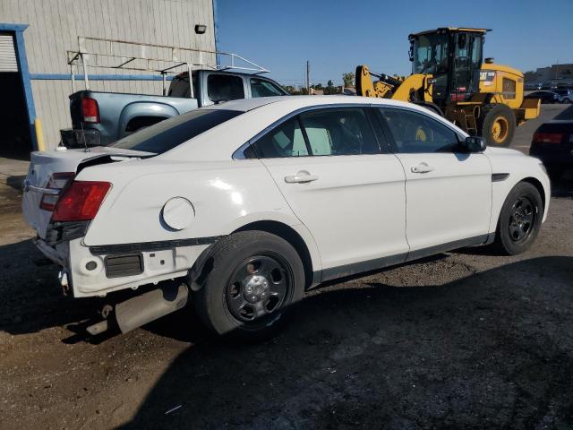 1FAHP2L86EG114097 - 2014 FORD TAURUS POLICE INTERCEPTOR WHITE photo 3