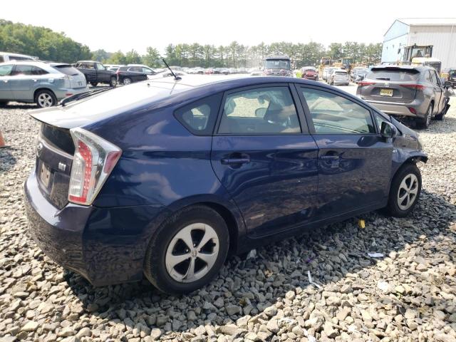 JTDKN3DU1D1690222 - 2013 TOYOTA PRIUS BLUE photo 3