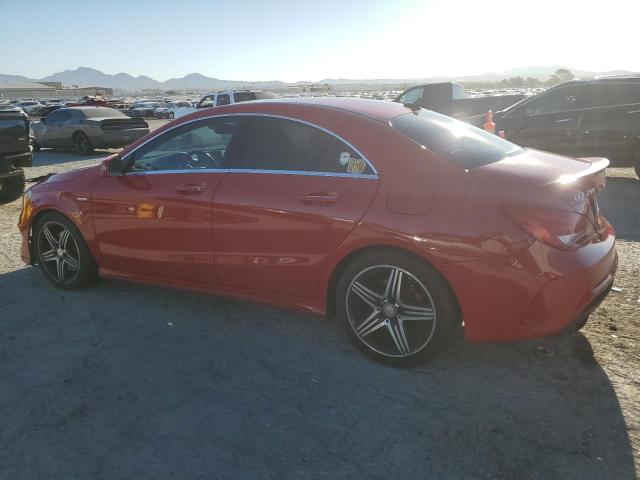 WDDSJ4EB4GN296778 - 2016 MERCEDES-BENZ CLA 250 RED photo 2