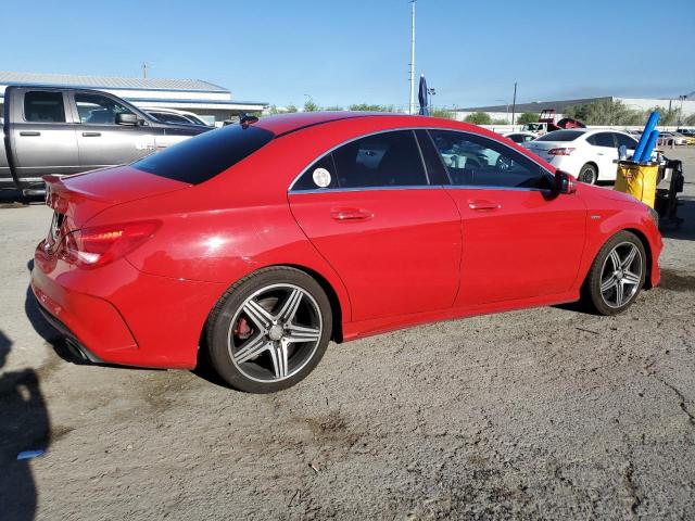 WDDSJ4EB4GN296778 - 2016 MERCEDES-BENZ CLA 250 RED photo 3