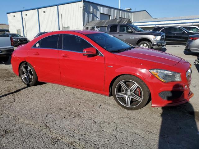WDDSJ4EB4GN296778 - 2016 MERCEDES-BENZ CLA 250 RED photo 4