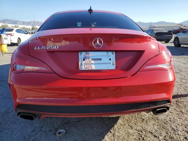WDDSJ4EB4GN296778 - 2016 MERCEDES-BENZ CLA 250 RED photo 6