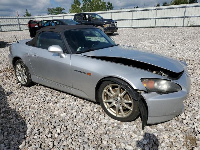 JHMAP21435S007211 - 2005 HONDA S2000 SILVER photo 4