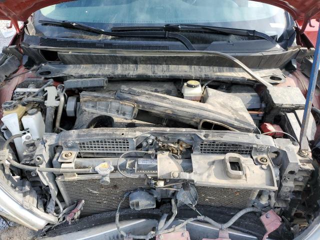 5N1AR2MM6EC728507 - 2014 NISSAN PATHFINDER S RED photo 11