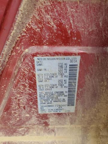 5N1AR2MM6EC728507 - 2014 NISSAN PATHFINDER S RED photo 13