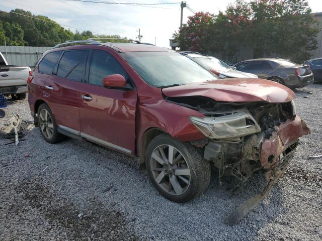 5N1AR2MM6EC728507 - 2014 NISSAN PATHFINDER S RED photo 4