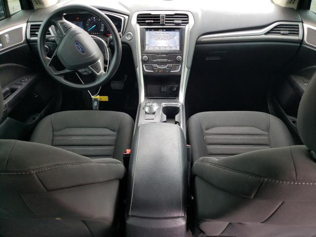 3FA6P0LU0KR129823 - 2019 FORD FUSION SE Bleu photo 8