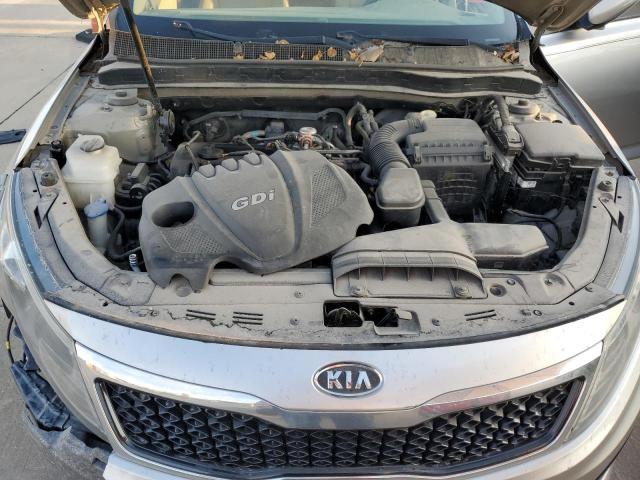 KNAGM4A72D5300005 - 2013 KIA OPTIMA LX SILVER photo 11