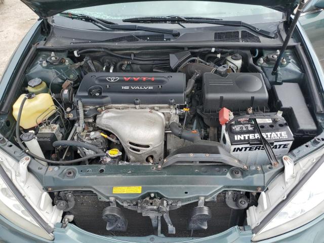 JTDBE32K263062291 - 2006 TOYOTA CAMRY LE GREEN photo 11