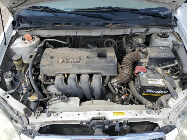 1NXBR32E87Z823900 - 2007 TOYOTA COROLLA CE WHITE photo 11