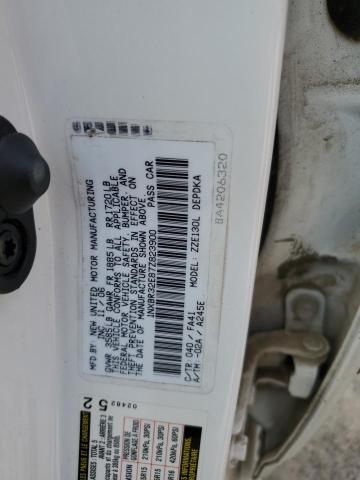 1NXBR32E87Z823900 - 2007 TOYOTA COROLLA CE WHITE photo 12