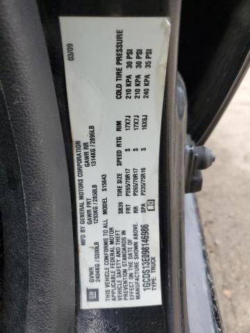 1GCDS13E098146986 - 2009 CHEVROLET COLORADO CHARCOAL photo 12