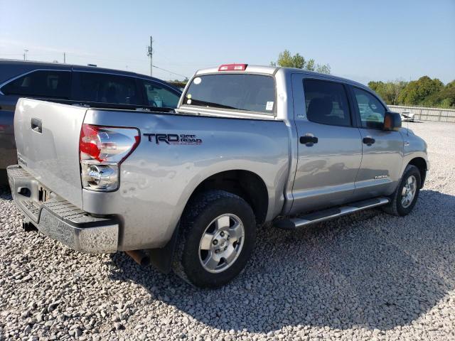 5TFEV54178X047813 - 2008 TOYOTA TUNDRA CREWMAX SILVER photo 3