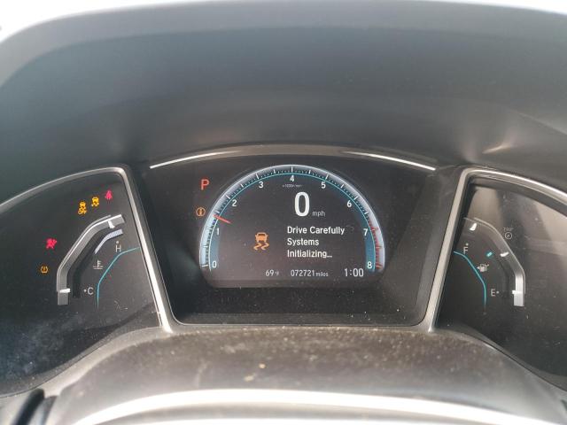 2HGFC2F72JH602379 - 2018 HONDA CIVIC EX SILVER photo 9