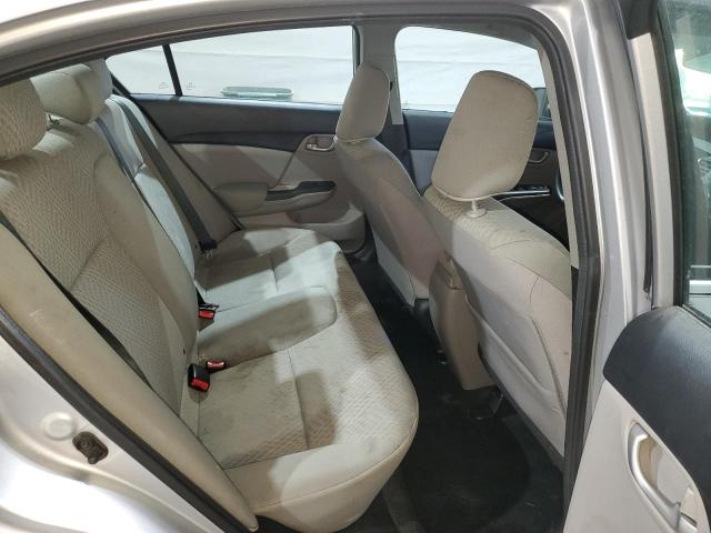19XFB2F55EE054427 - 2014 HONDA CIVIC LX SILVER photo 10