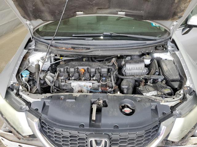 19XFB2F55EE054427 - 2014 HONDA CIVIC LX SILVER photo 11