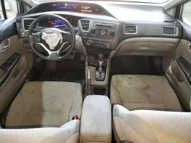 19XFB2F55EE054427 - 2014 HONDA CIVIC LX SILVER photo 8