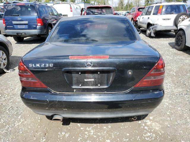 WDBKK47F8WF040996 - 1998 MERCEDES-BENZ SLK 230 KOMPRESSOR BLACK photo 6