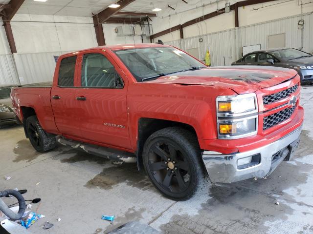 1GCVKREHXFZ341087 - 2015 CHEVROLET SILVERADO K1500 LT RED photo 4