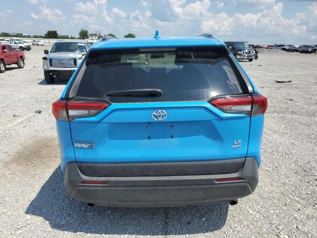 2T3G1RFV8LC131648 - 2020 TOYOTA RAV4 LE BLUE photo 6