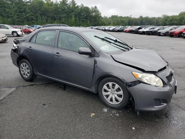 1NXBU4EE3AZ374861 - 2010 TOYOTA COROLLA BASE GRAY photo 4