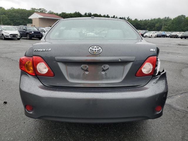 1NXBU4EE3AZ374861 - 2010 TOYOTA COROLLA BASE GRAY photo 6